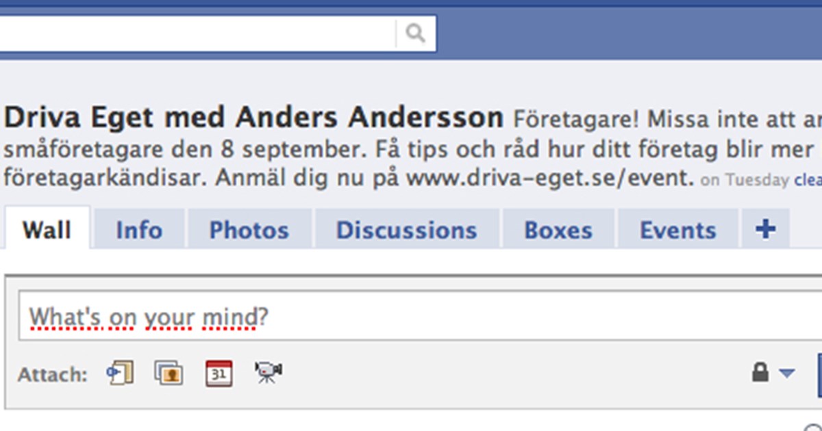 Gör som Driva Eget - bli stor på Facebook - Driva Eget