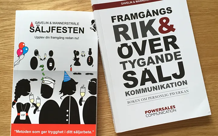 Säljfesten och Framgångsrik & övertygande kommunikation