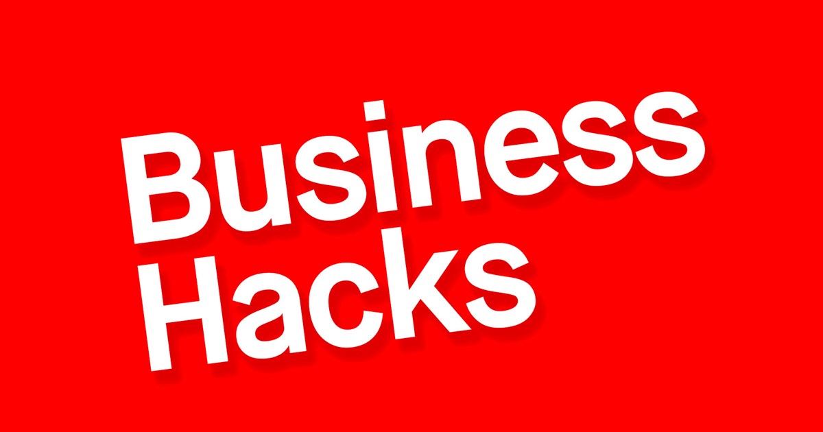 Business Hacks - Driva Eget