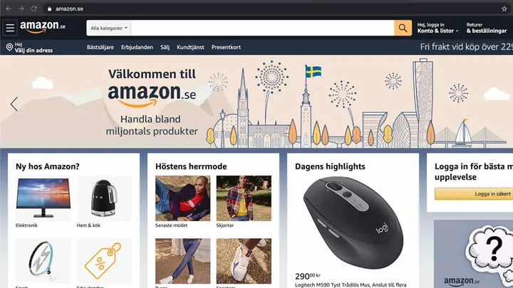 Amazon.se lanserar i sverige