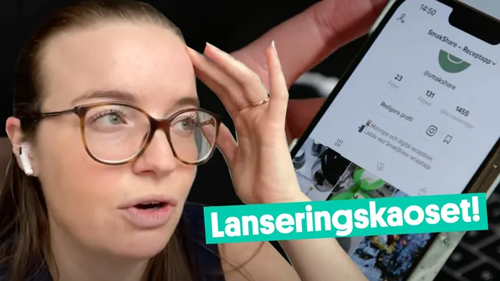 Lanseringen fo¨r SmakShare