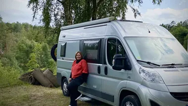 Chatrine bor och jobbar på 6 kvadratmeter – lev det liv du väljer