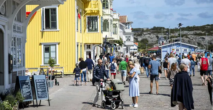 Affärer på turisterna