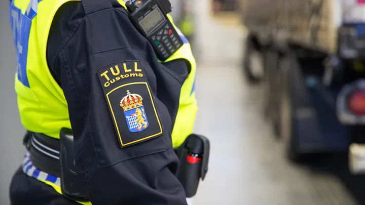 Bild på en person från Tullveket