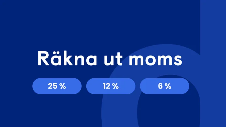 Räkna ut moms