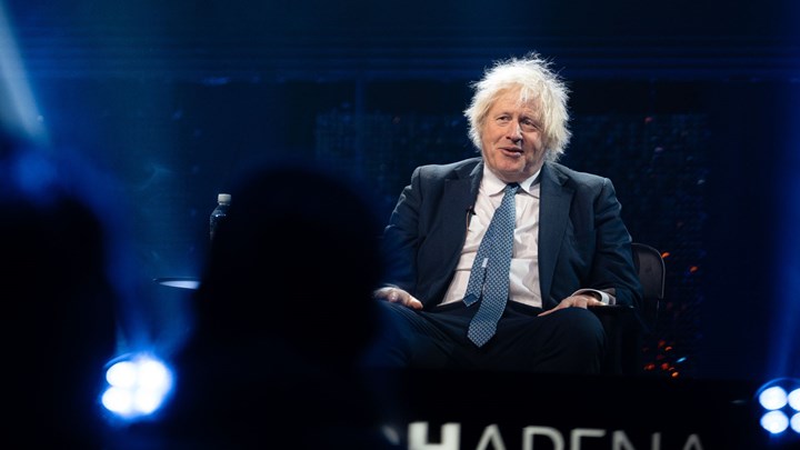 Boris Johnson på techarena