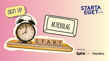 Registrera aktiebolag