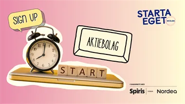 Registrera aktiebolag