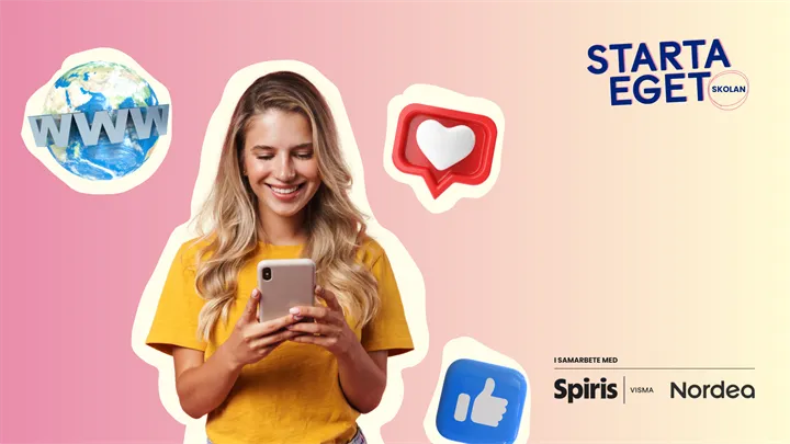 Sa° kommer du iga°ng med hemsida, Google och sociala medier