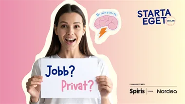Privatekonomi fo¨r fo¨retagare – sa° ha¨nger fo¨retag och privatliv ihop