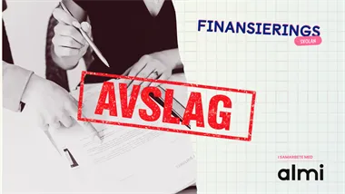 Vanliga orsaker till att fo¨retag fa°r nej pa° finansiering